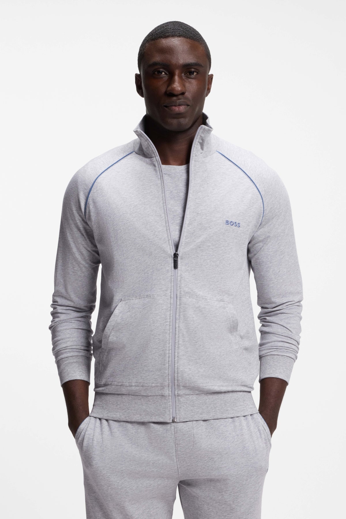 BOSS 50515307HB LIGHT PASTEL GREY en color BLANCO (1)