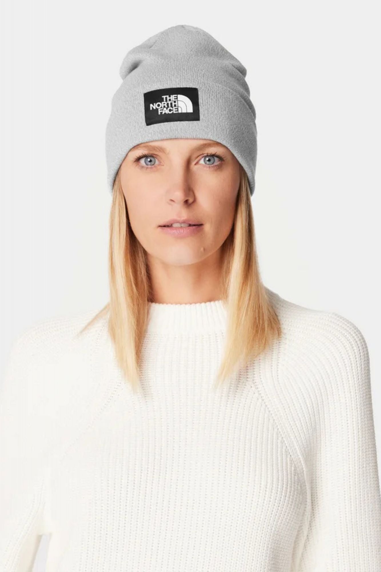 THE NORTH FACE DOCK WORKER RECYCLED BEANIE en color GRIS (4)