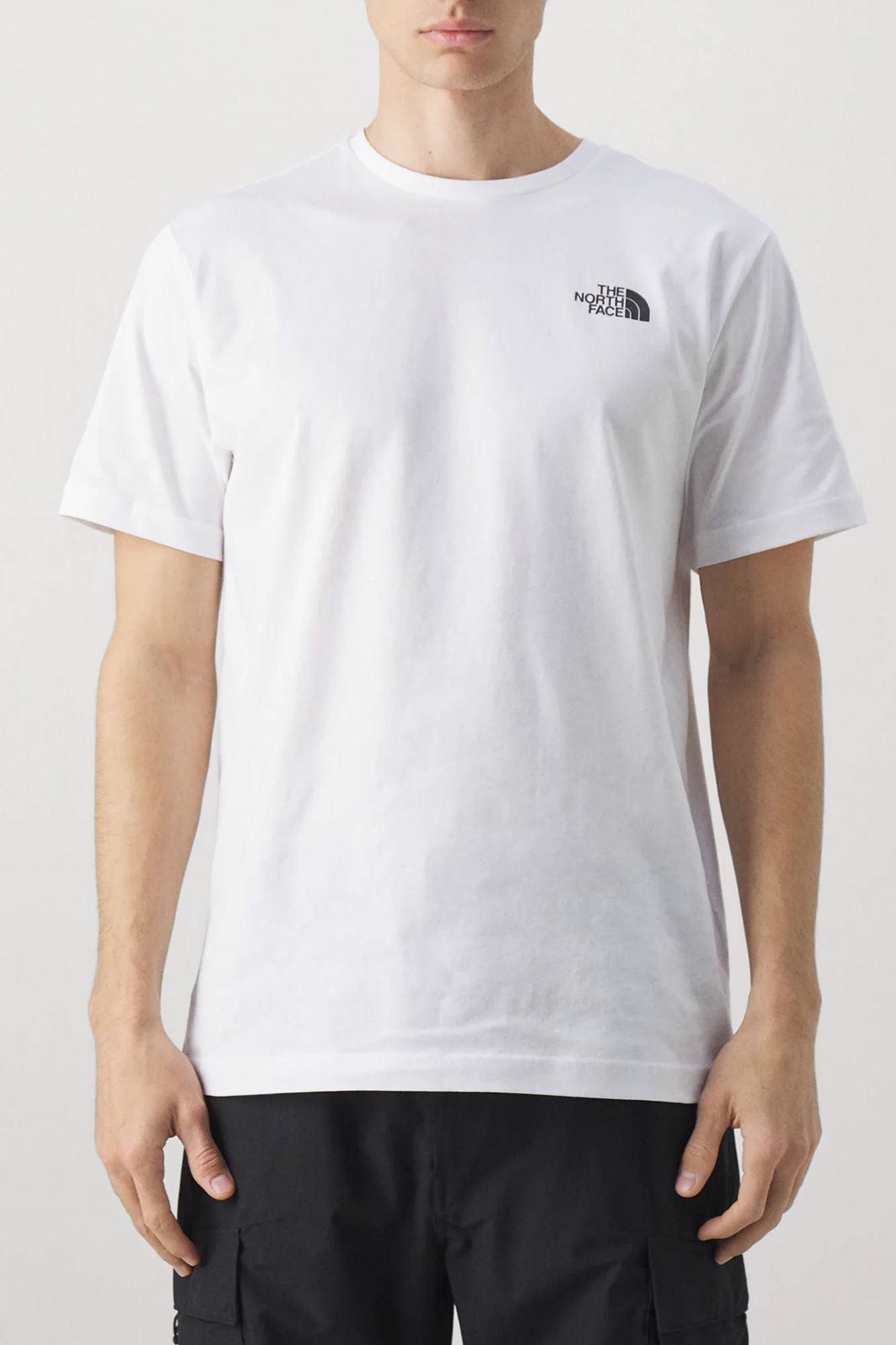 THE NORTH FACE M SS BOX NSE TEE en color BLANCO (1)