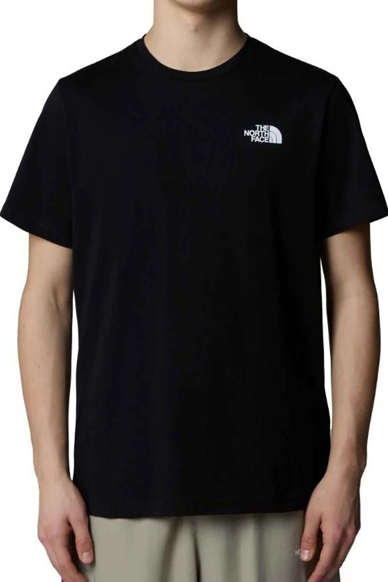 THE NORTH FACE M SS BOX NSE TEE en color NEGRO (1)