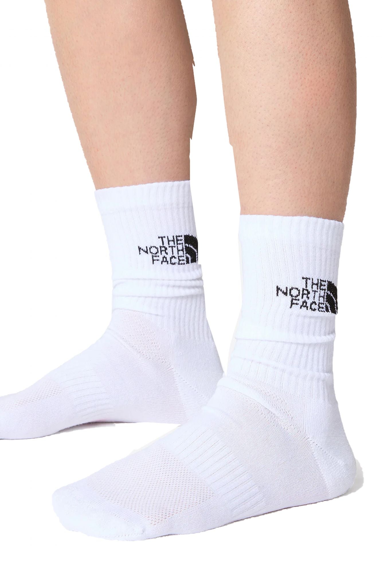THE NORTH FACE MULTI SPORT CUSH CREW SOCK en color BLANCO (1)