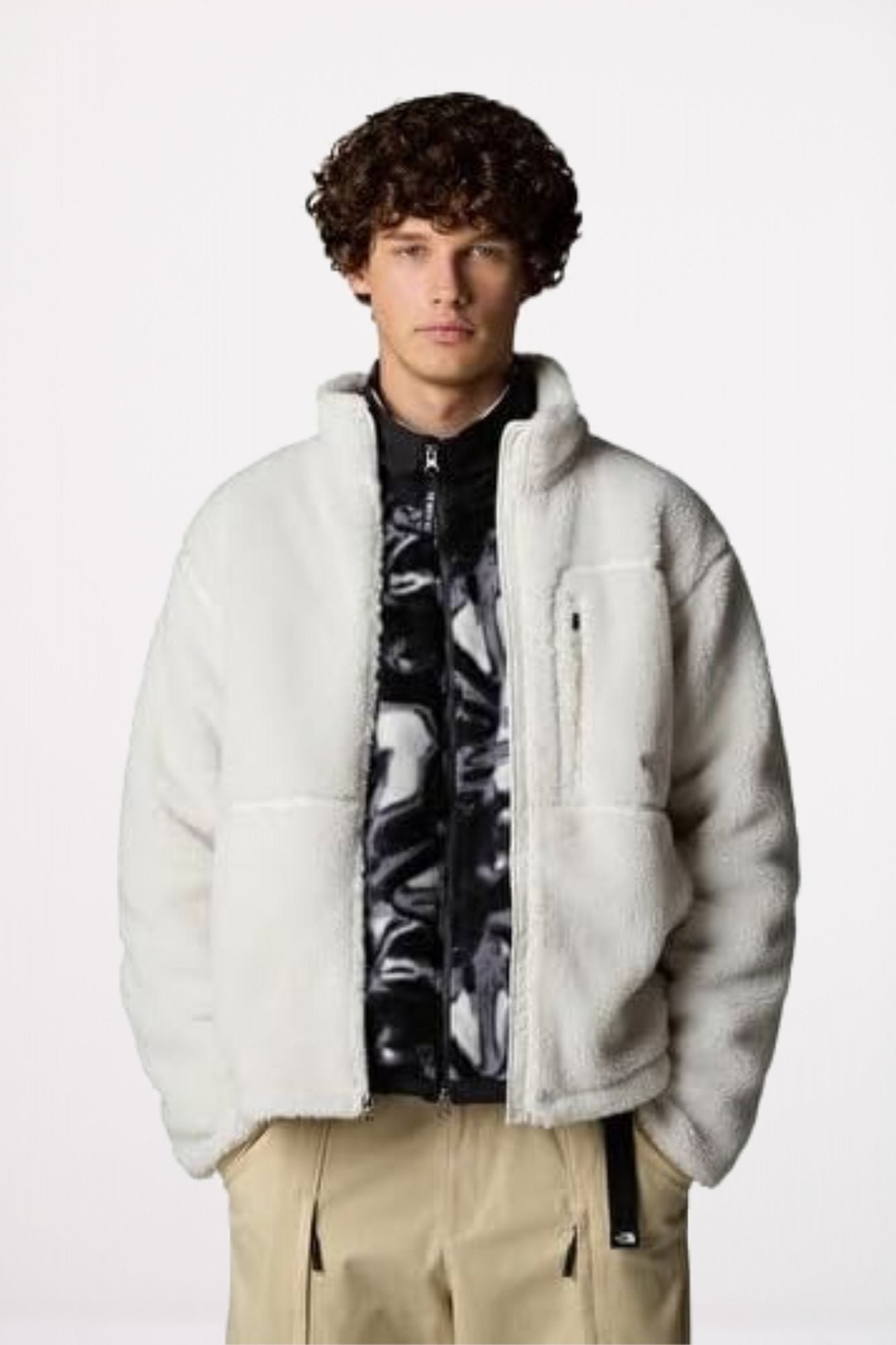 THE NORTH FACE EXTREME PILE JACKET 2 en color BLANCO (4)