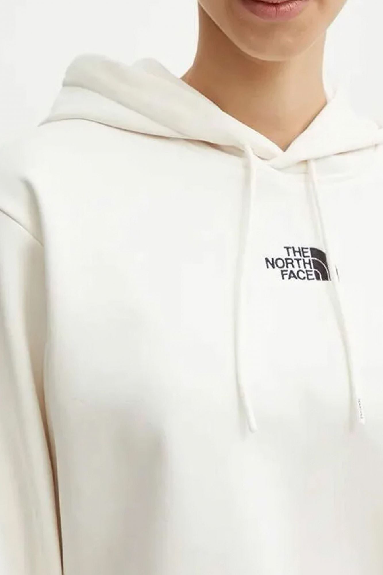 THE NORTH FACE ESSENTIAL CROP HOODIE en color BLANCO (3)