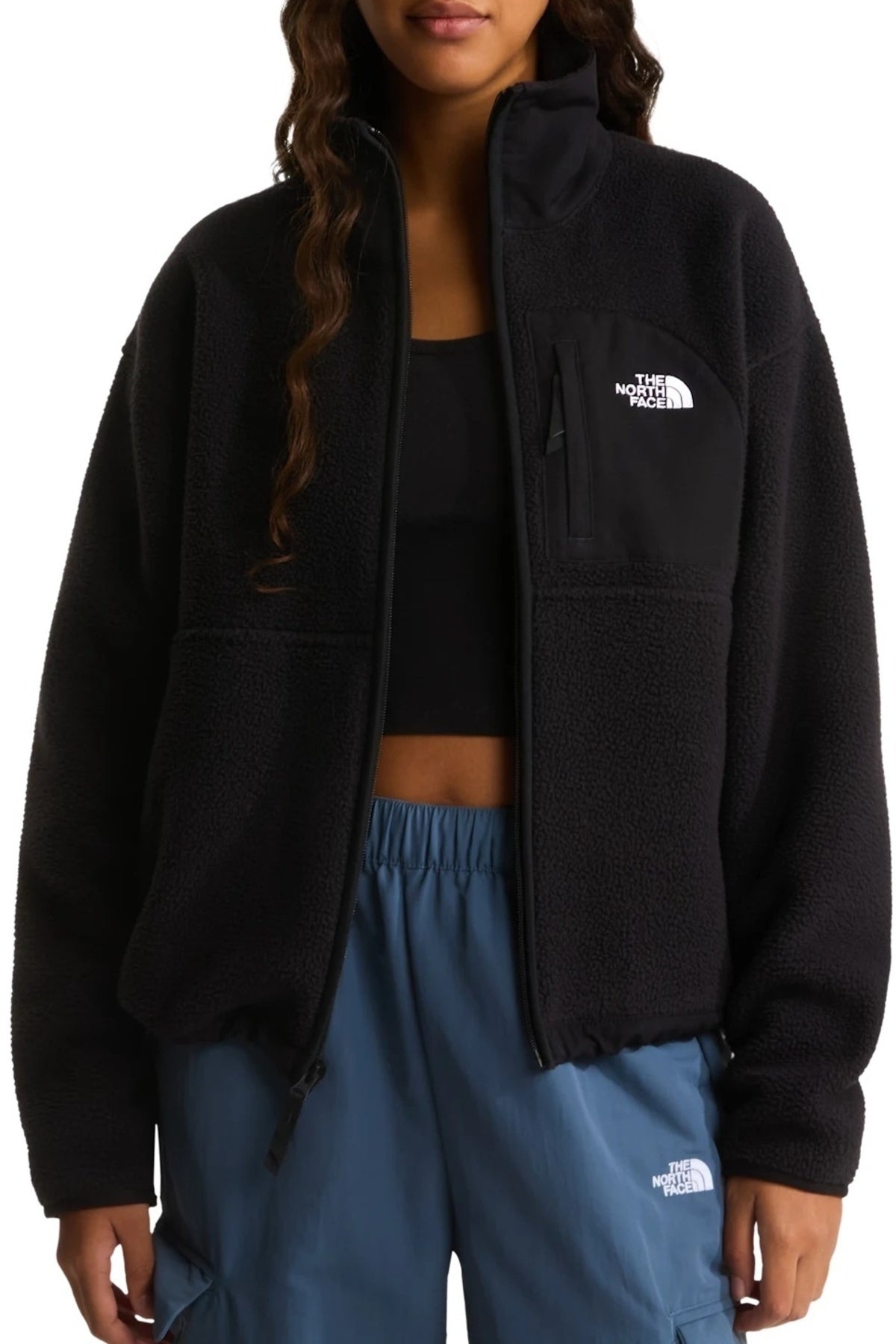 THE NORTH FACE OFFPEAK FULL ZIP JACKET NF0A8EUZJK31 en color NEGRO (3)