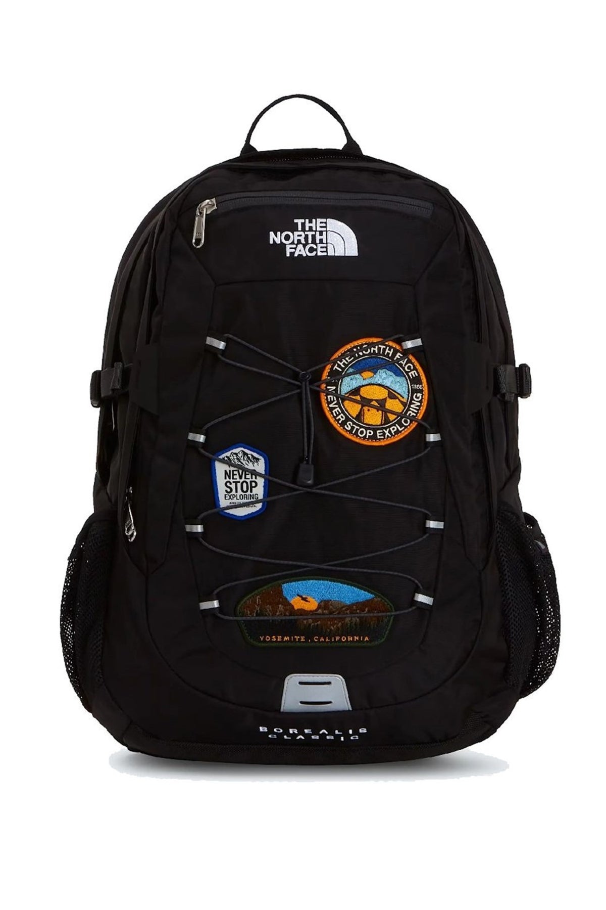 THE NORTH FACE BOREALIS CLSSC PATCH en color NEGRO (1)