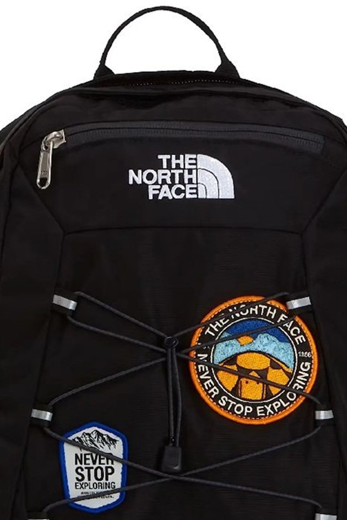 THE NORTH FACE BOREALIS CLSSC PATCH en color NEGRO (3)