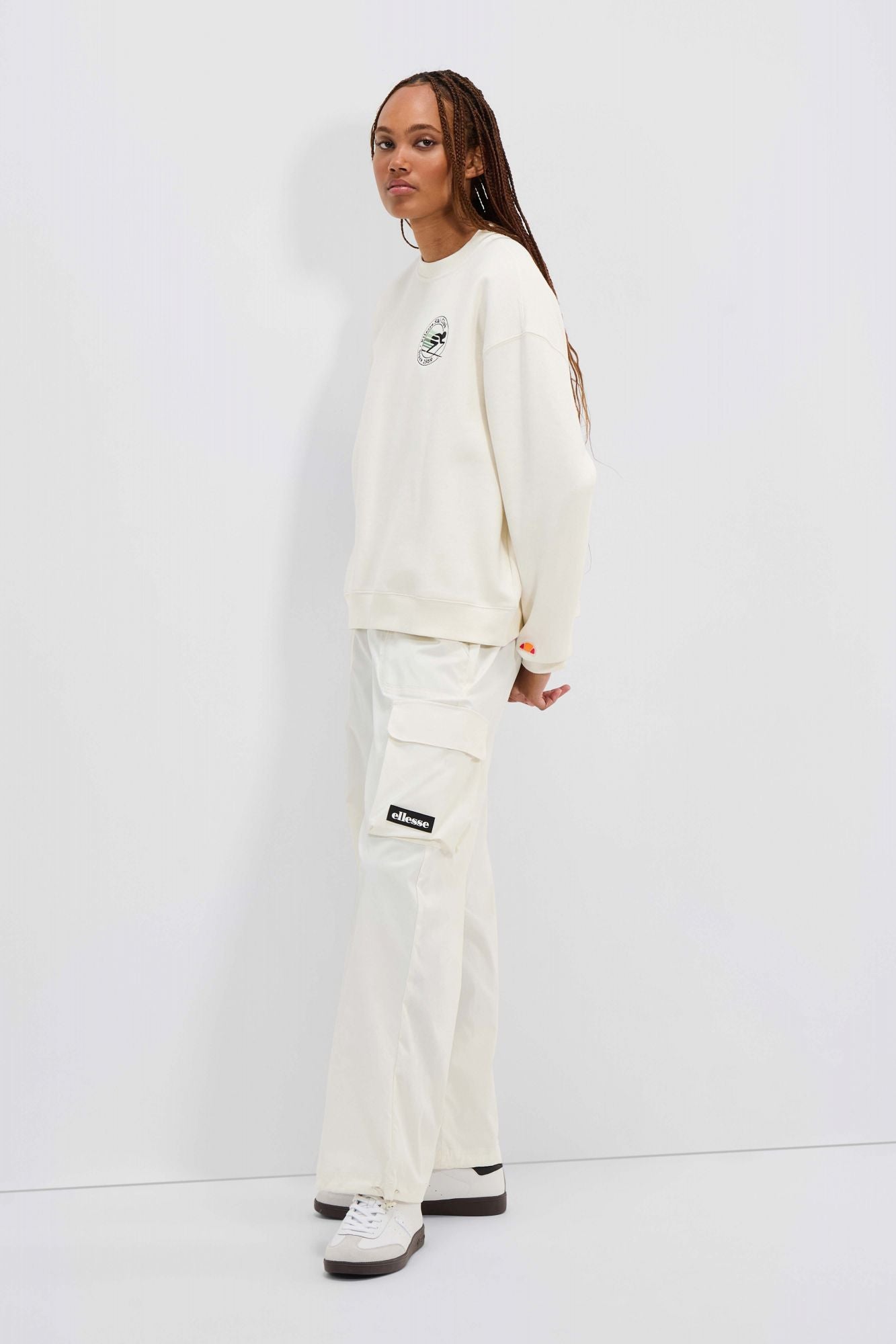 ELLESSE ARESKI SWEATSHIRT en color BLANCO (4)
