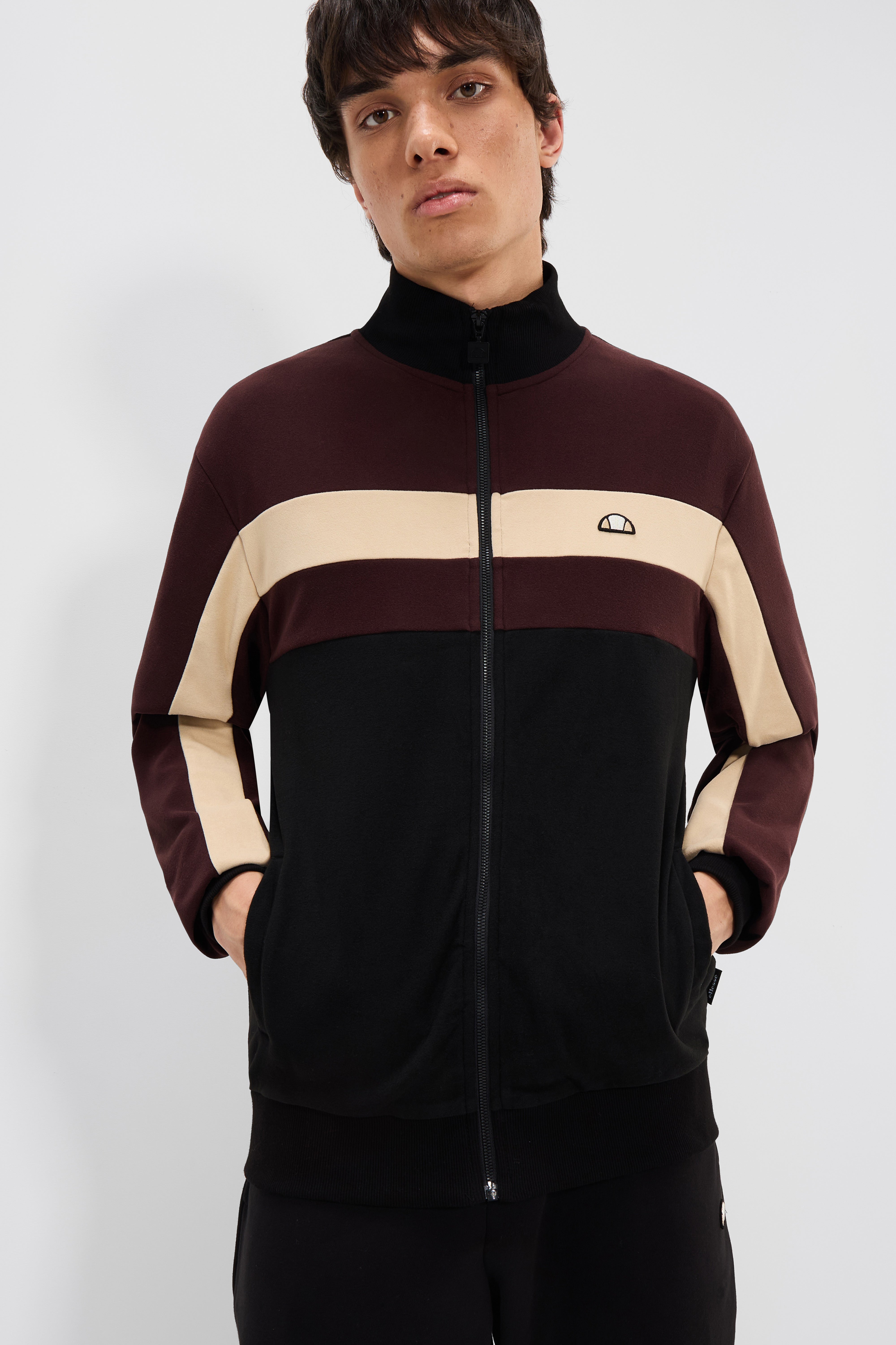 ELLESSE ANZIOS TRACK TOP en color MARRON (1)