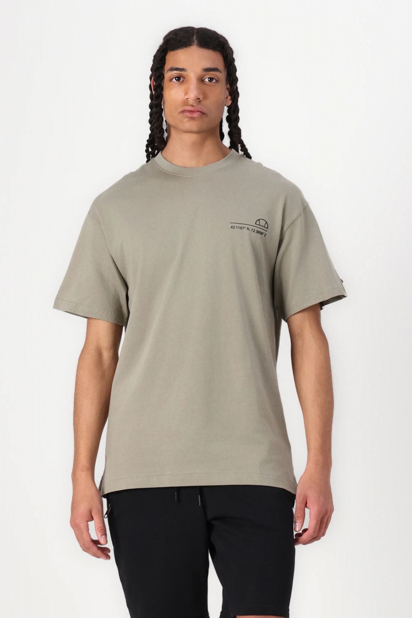 ELLESSE PARETE TEE en color VERDE (1)