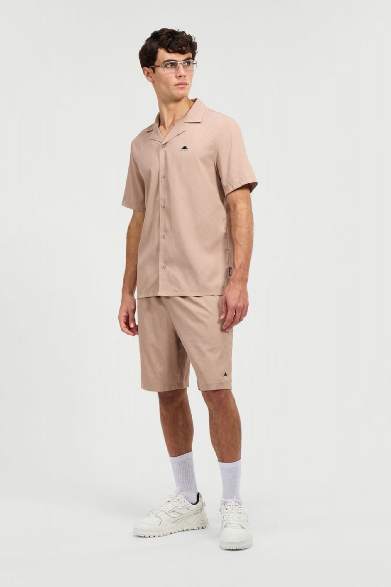 ELLESSE ORVIETA SHIRT en color MARRON CLARO (2)