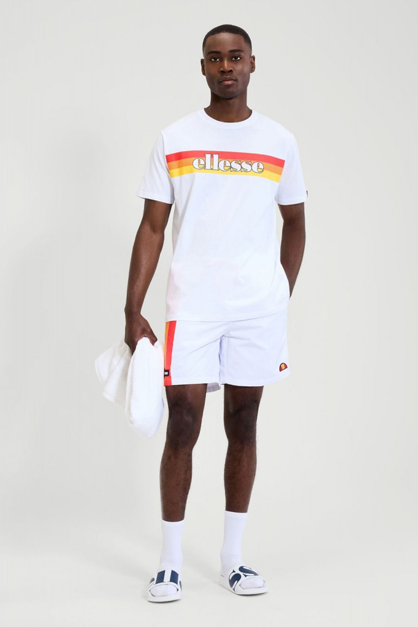 ELLESSE FERRARE TEE en color BLANCO (4)