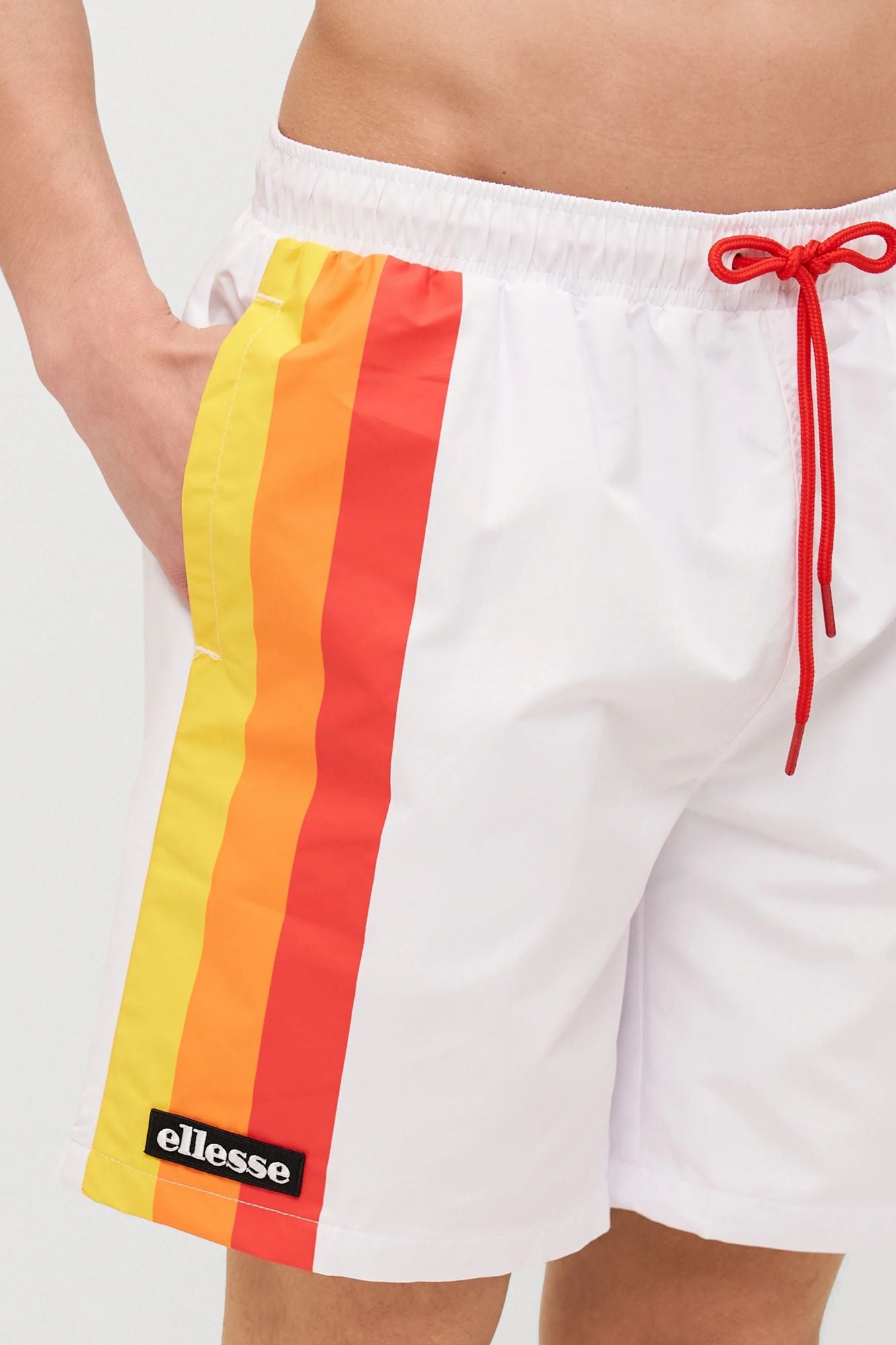 ELLESSE MARINARO SWIM SHORT en color BLANCO (4)