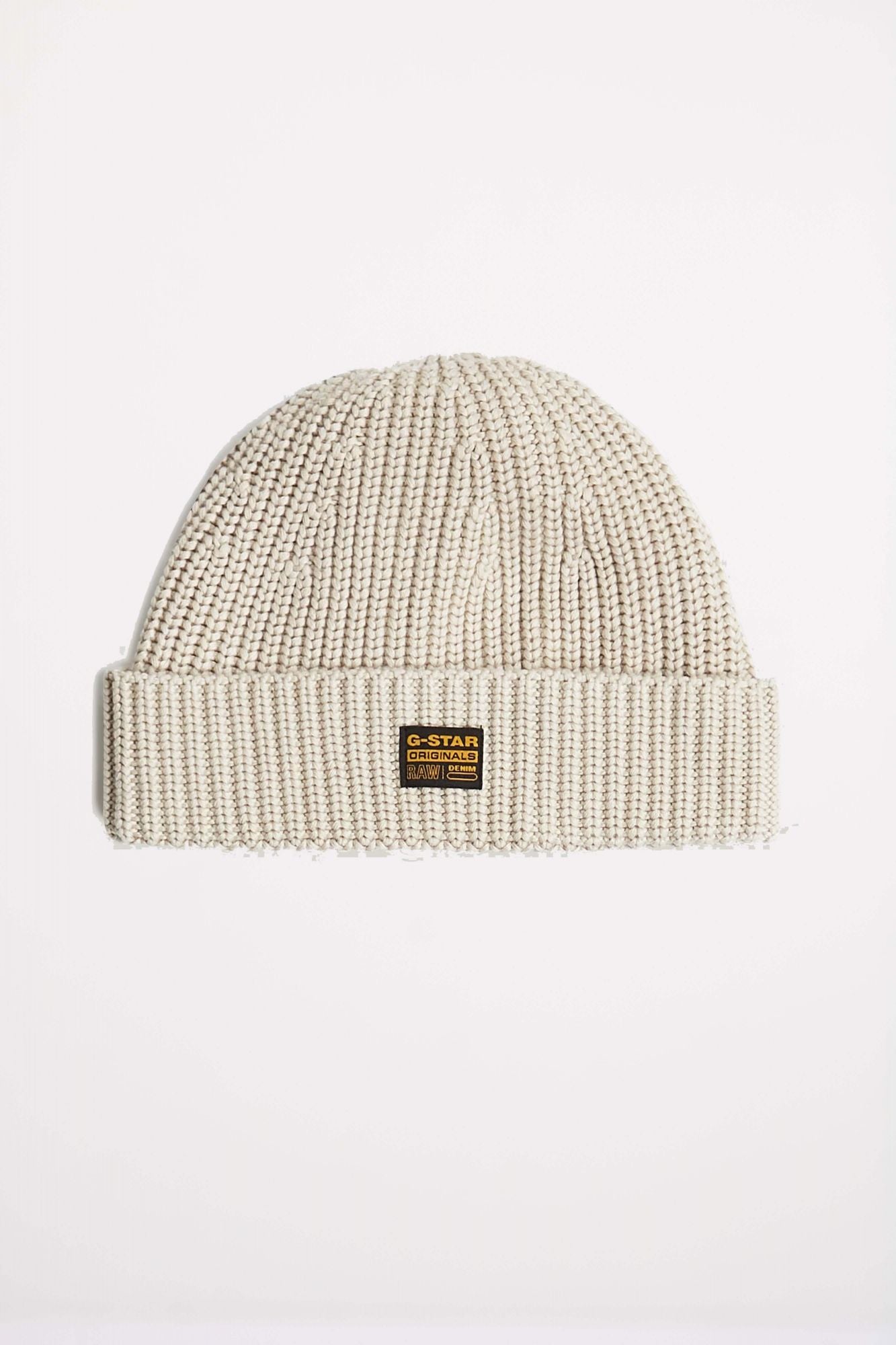 G-STAR ORIGINALS FISHERMAN BEANIE en color BLANCO (1)