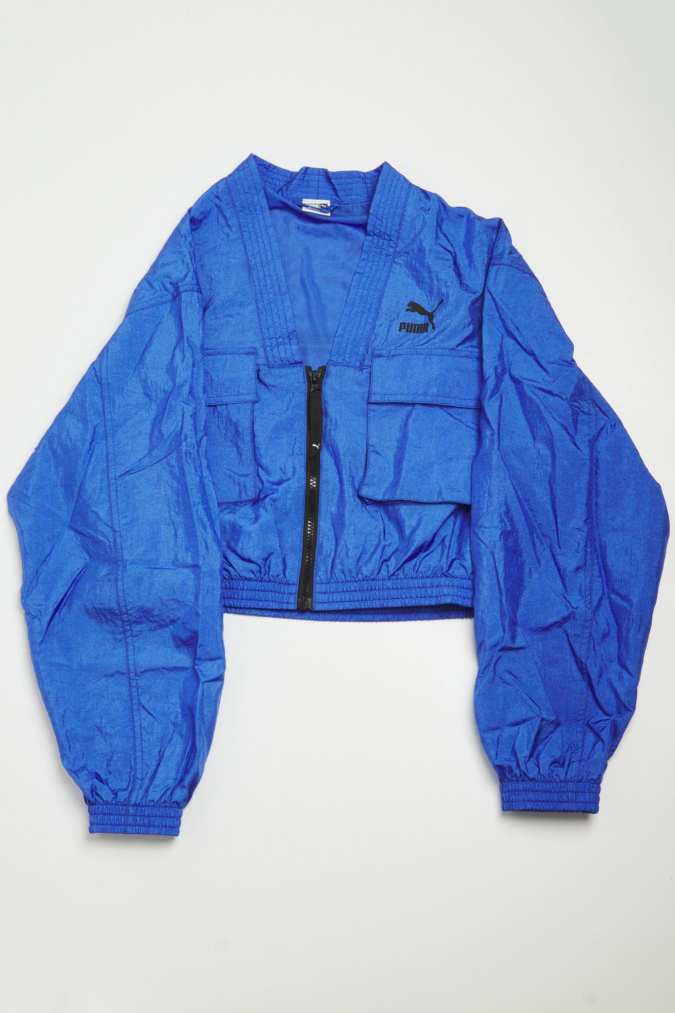PUMA DARE TO WOVEN JACKET en color AZUL (2)