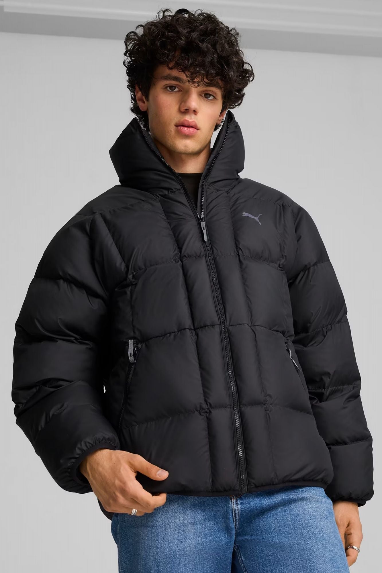PUMA PUFFER JACKET en color NEGRO (1)
