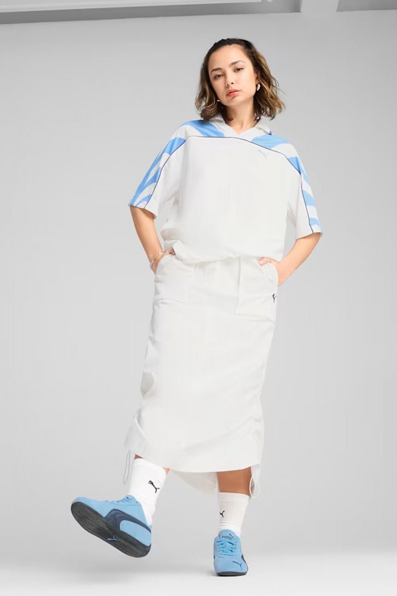 PUMA FUTURE ARCHIVE SKIRT en color BLANCO (5)
