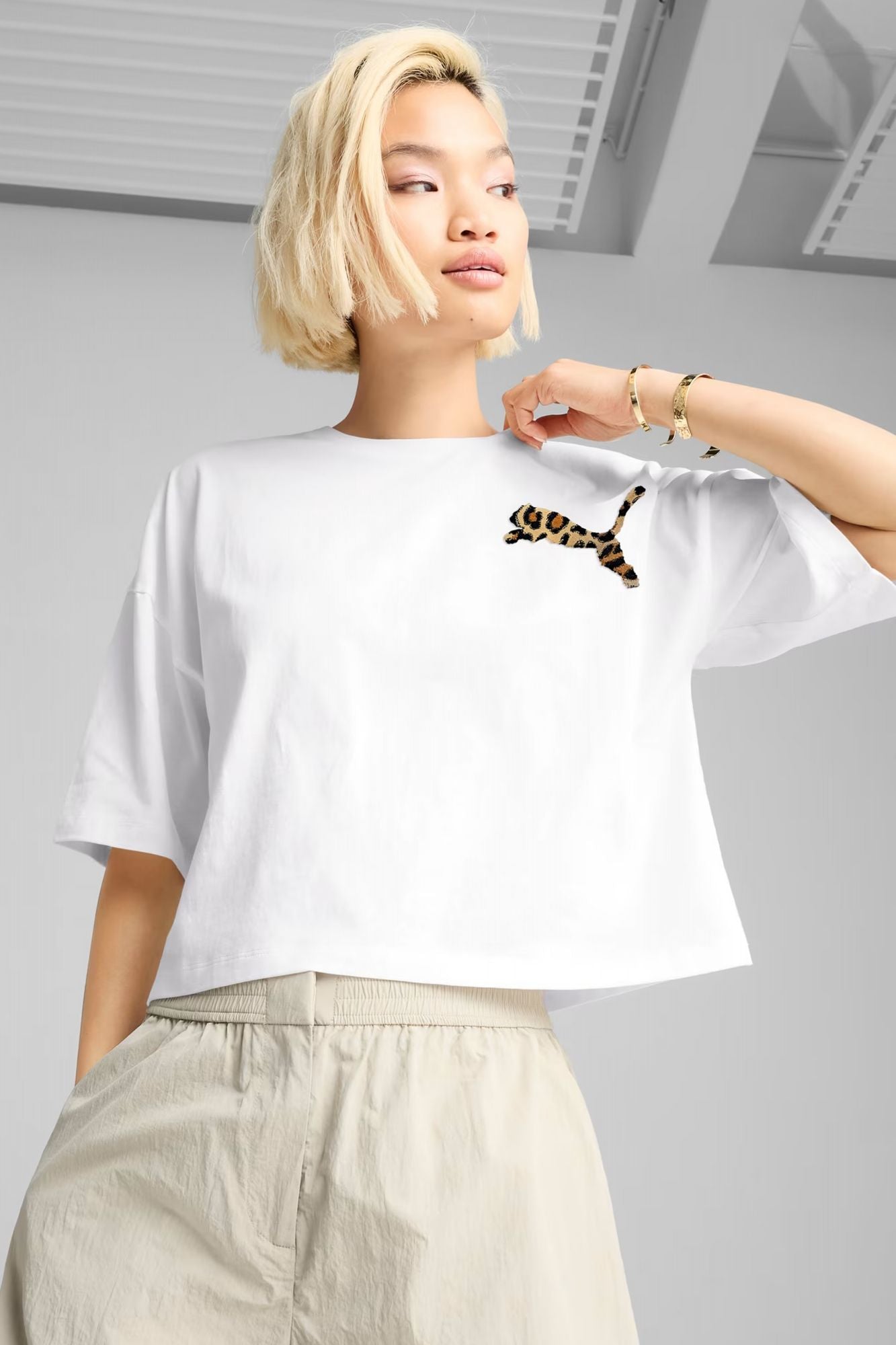 PUMA LEO LUXE en color BLANCO (1)