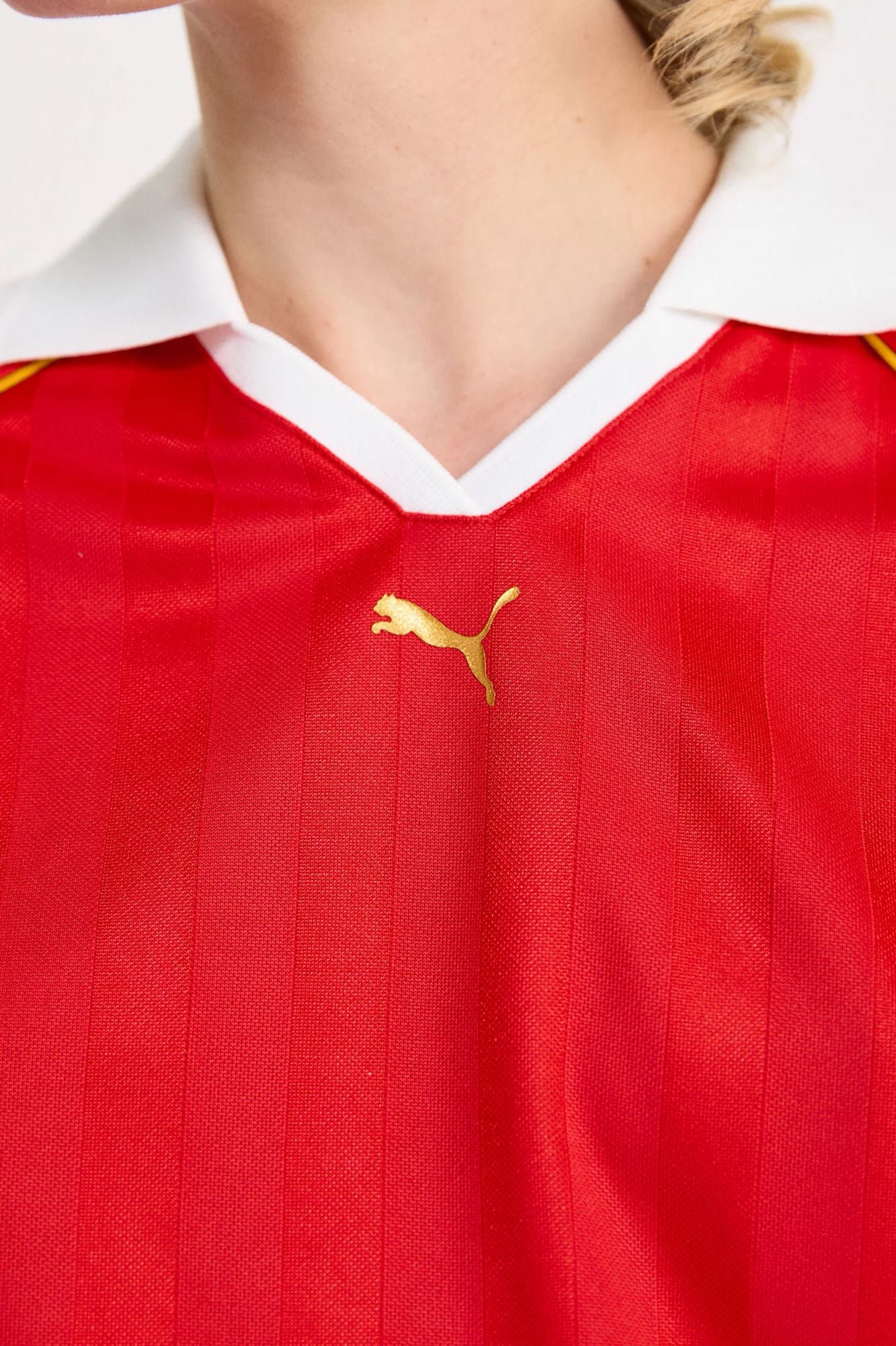 PUMA RELAXED FOOTBALL JERSEY en color ROJO (4)