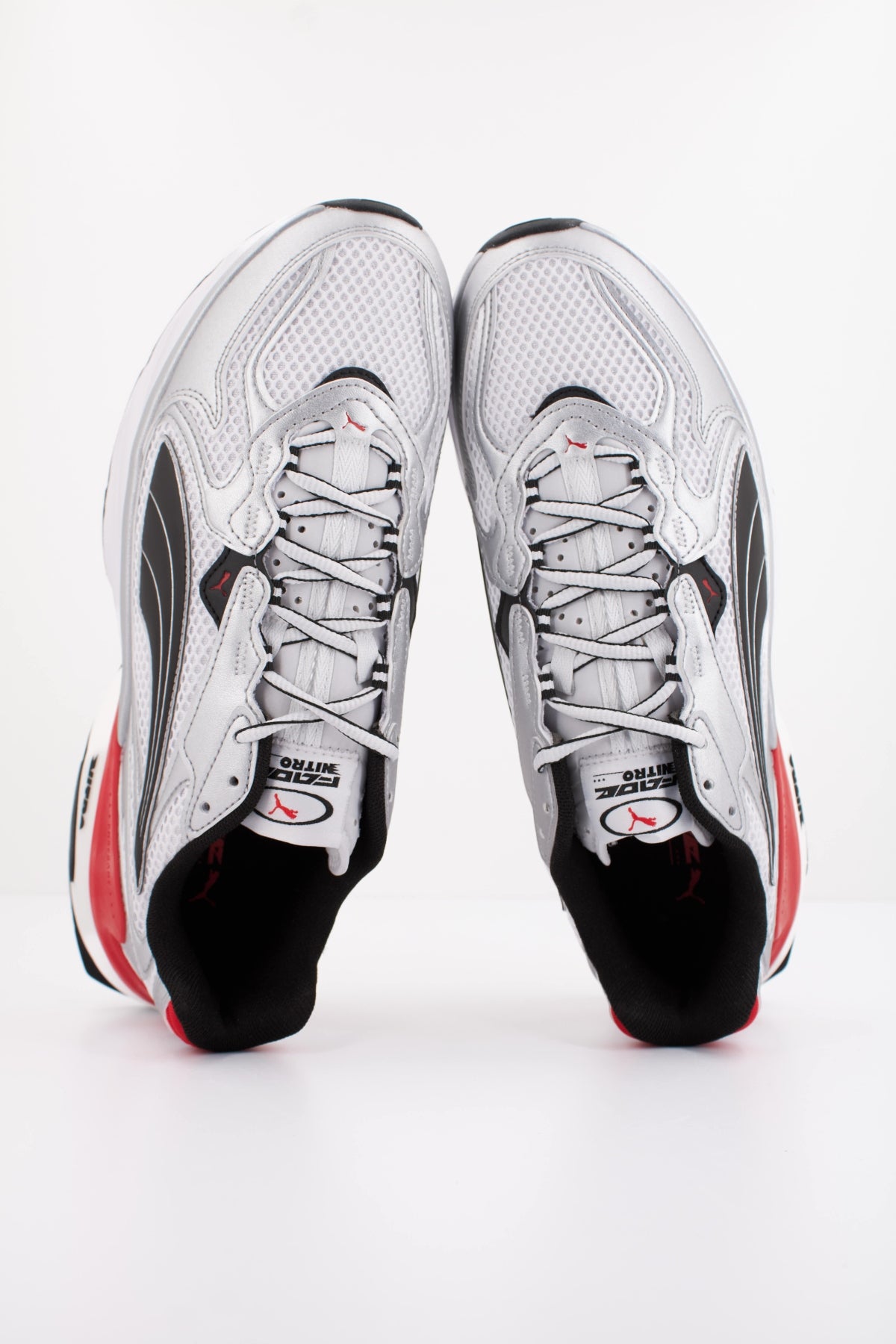PUMA FADE NITRO LS en color PLATA (3)