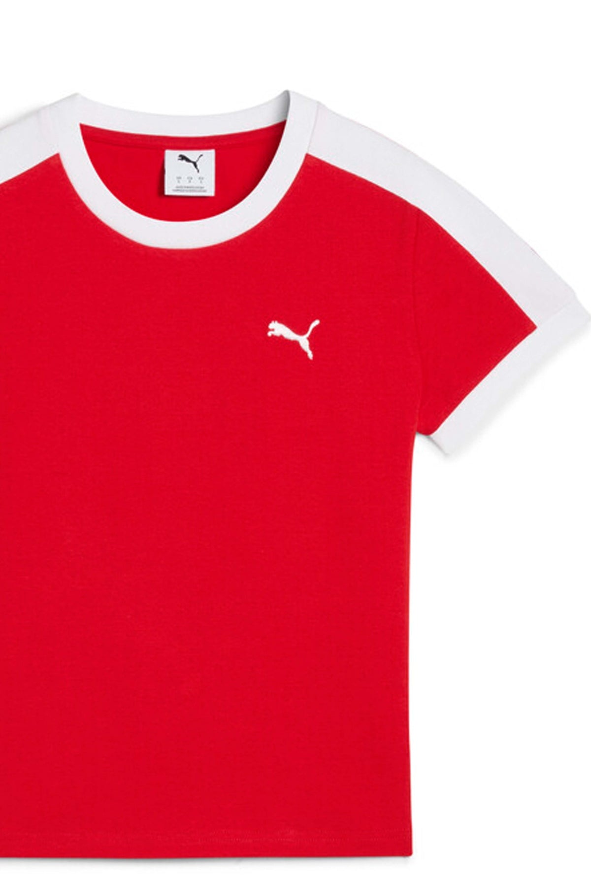 PUMA  SLIM TEE  en color ROJO (3)