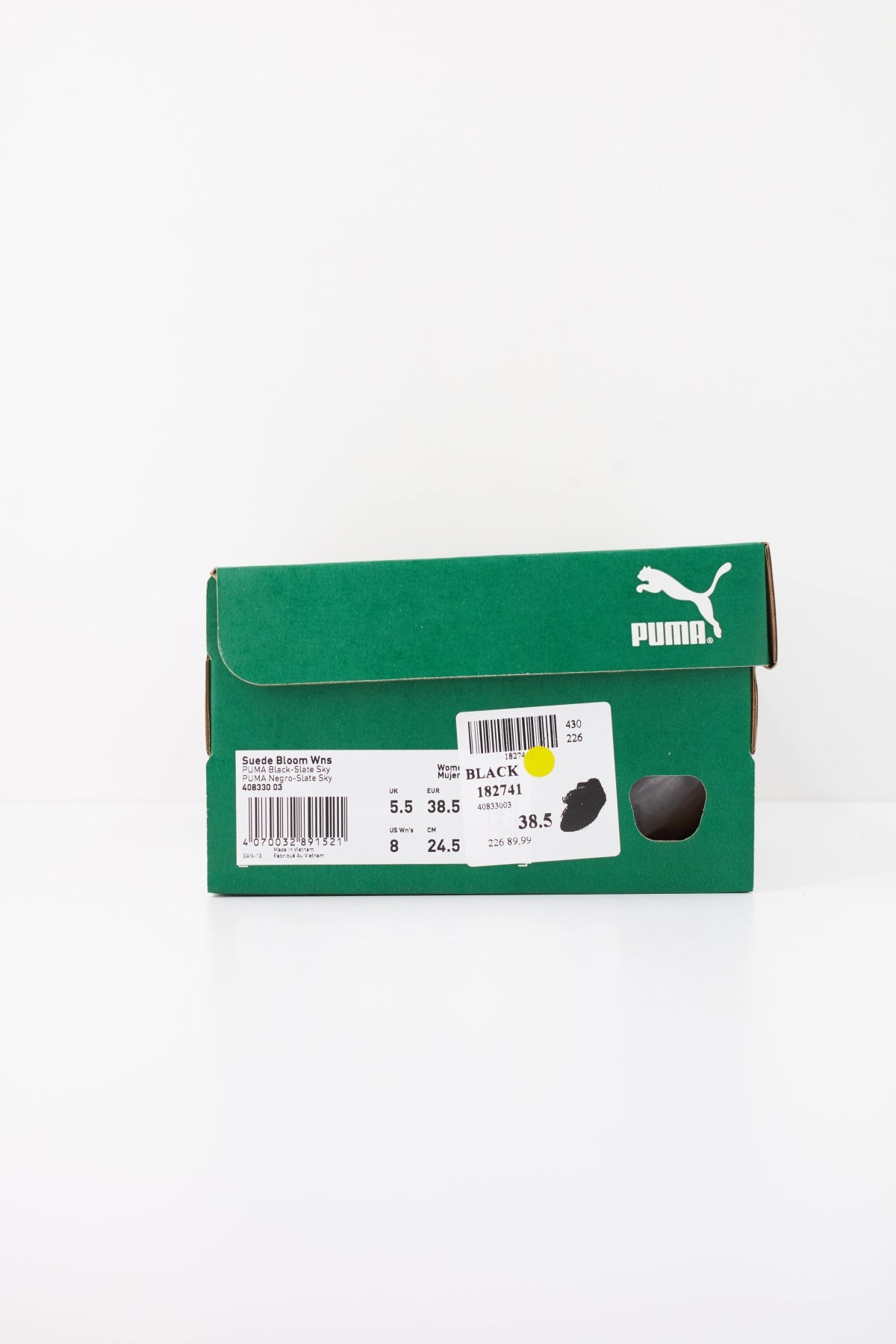 PUMA SUEDE BLOOM en color NEGRO (6)