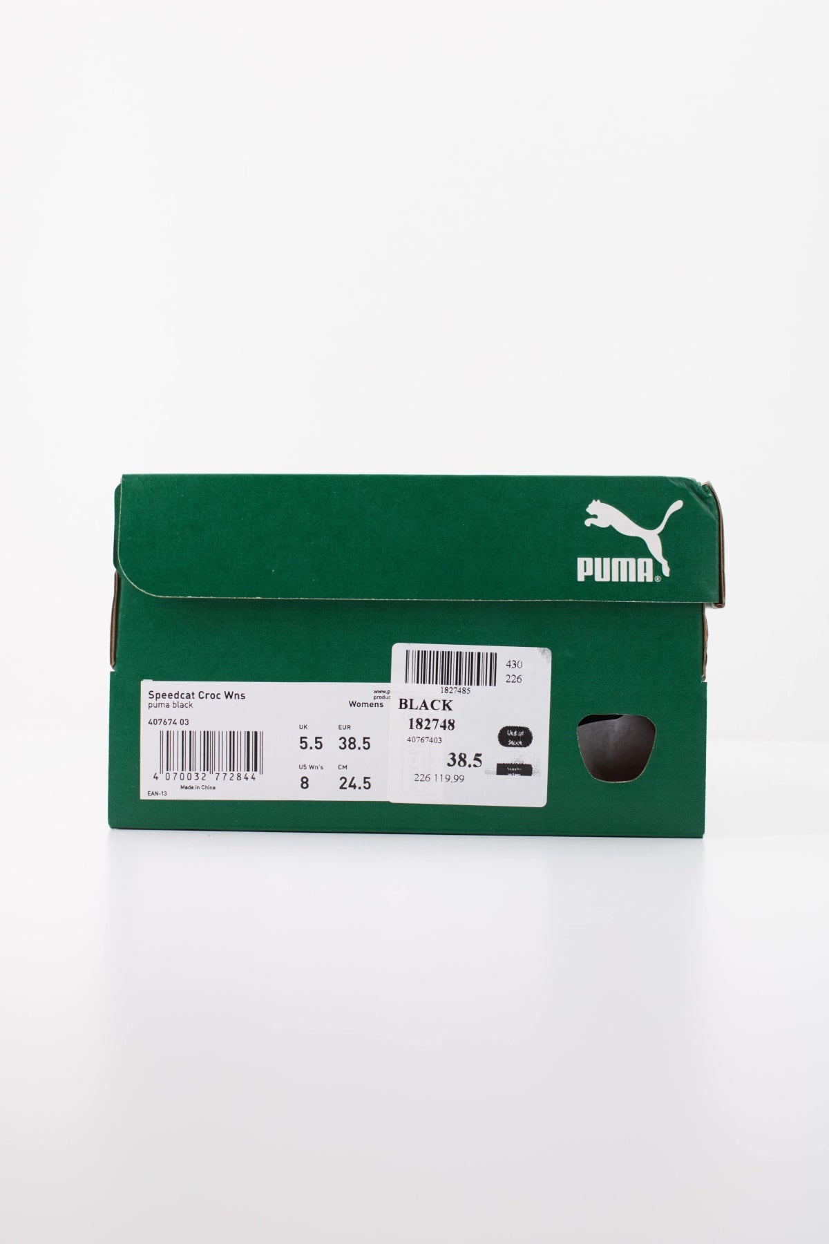 PUMA SPEEDCAT CROC WNS en color NEGRO (6)