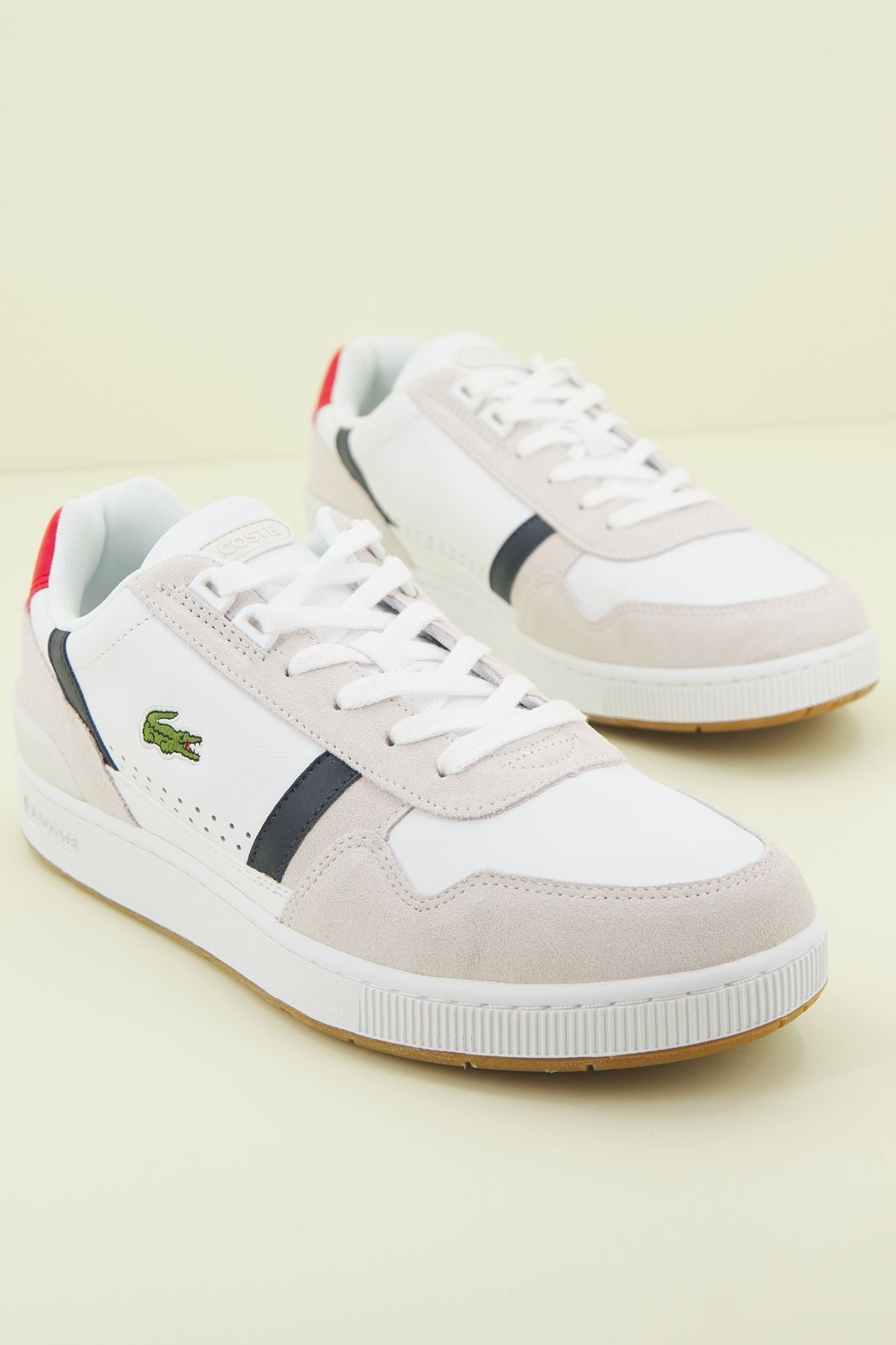 LACOSTE T-CLIP 0120 2 SMA en color BLANCO (2)
