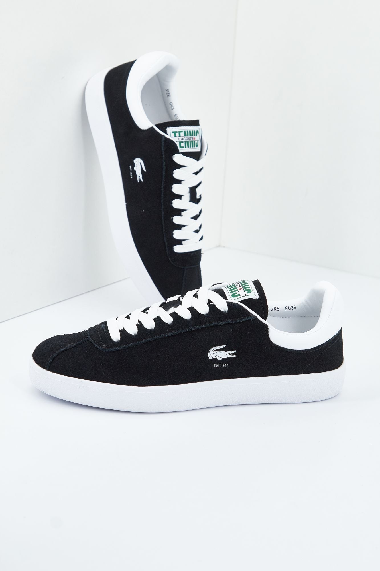 LACOSTE  BASESHOT 223 1 SFA en color NEGRO (1)