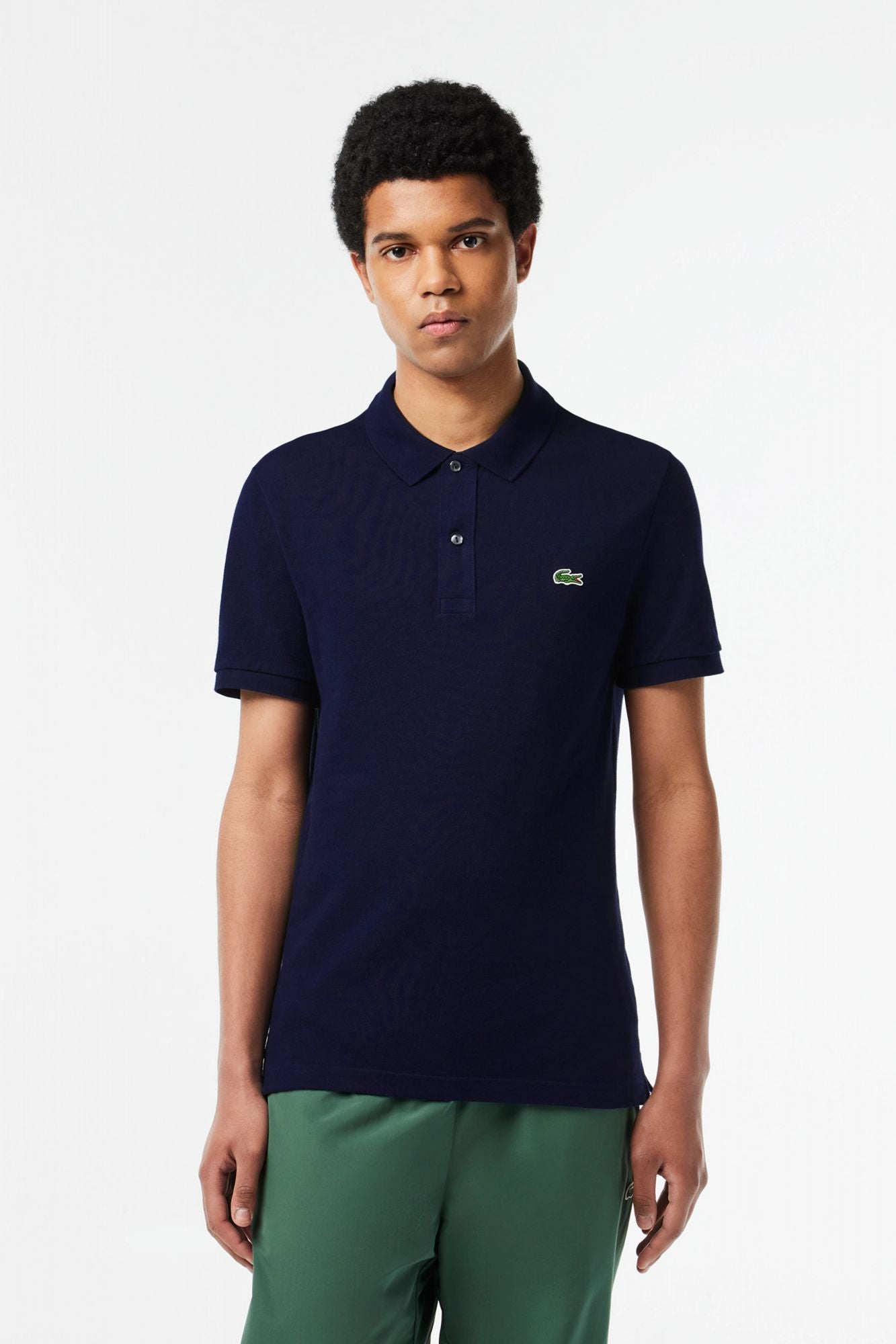 LACOSTE CHEMISE SPORTSWEAR SLIM FIT en color AZUL (1)