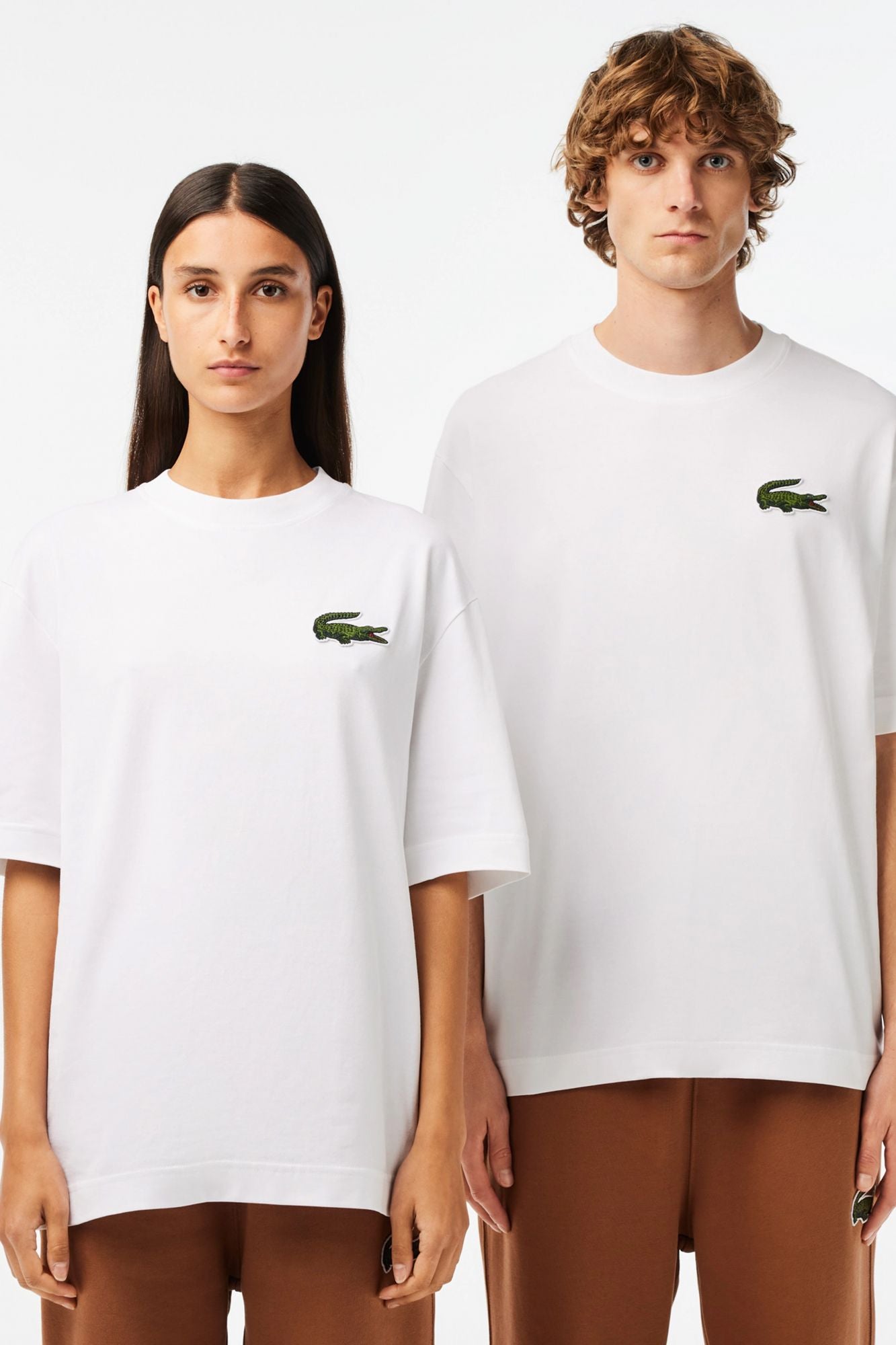 LACOSTE LOOSE FIT en color BLANCO (1)