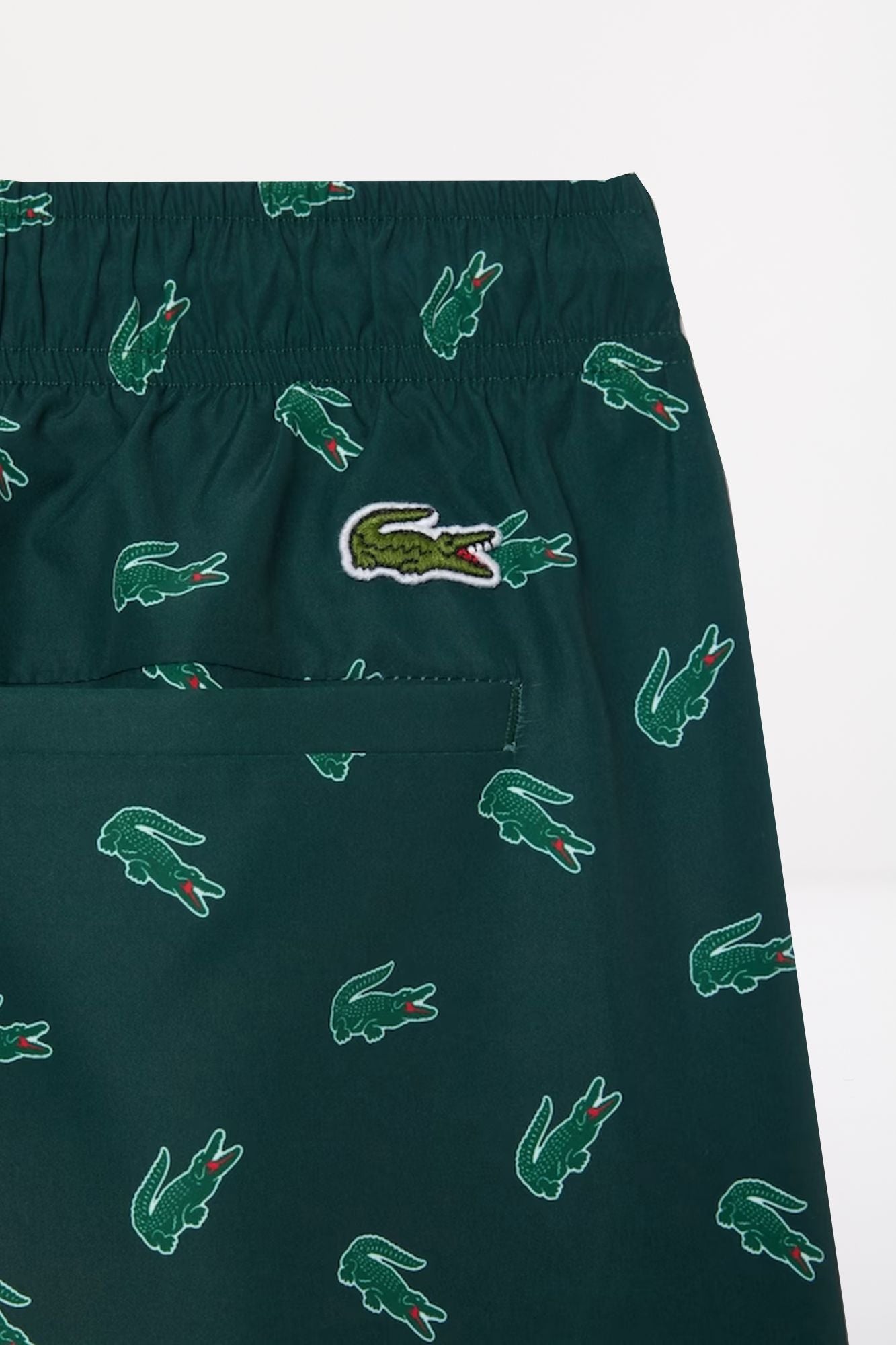 LACOSTE BAÑADOR SWIMSUIT en color VERDE (4)