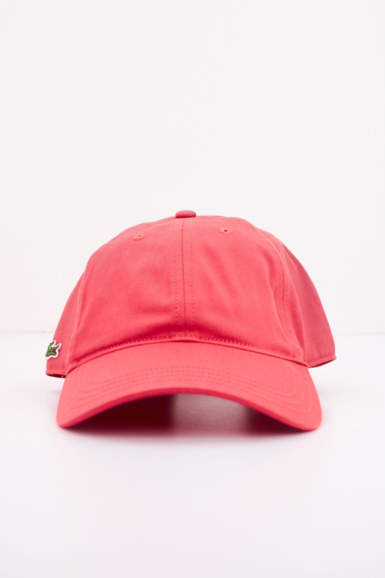 LACOSTE ORGANIC COTTON TWILL CAP en color ROJO (1)