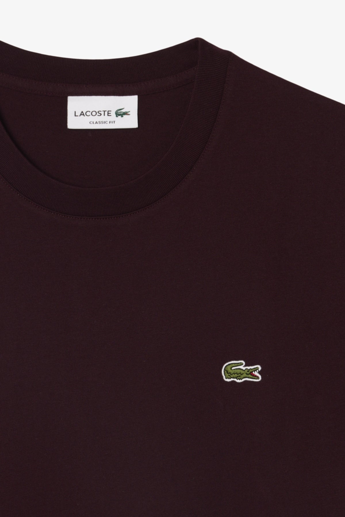 LACOSTE TH7318 TEE-SHIRT en color BURDEOS (3)