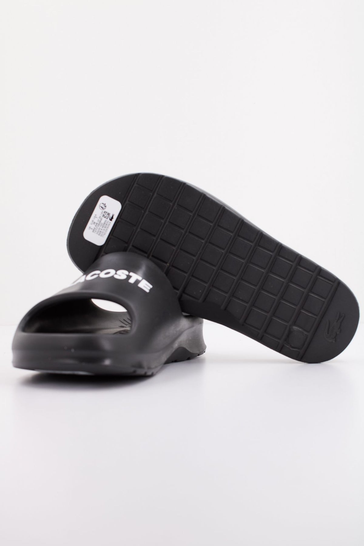 LACOSTE SERVE SLIDE 2.0 47CFA0020 en color NEGRO (4)