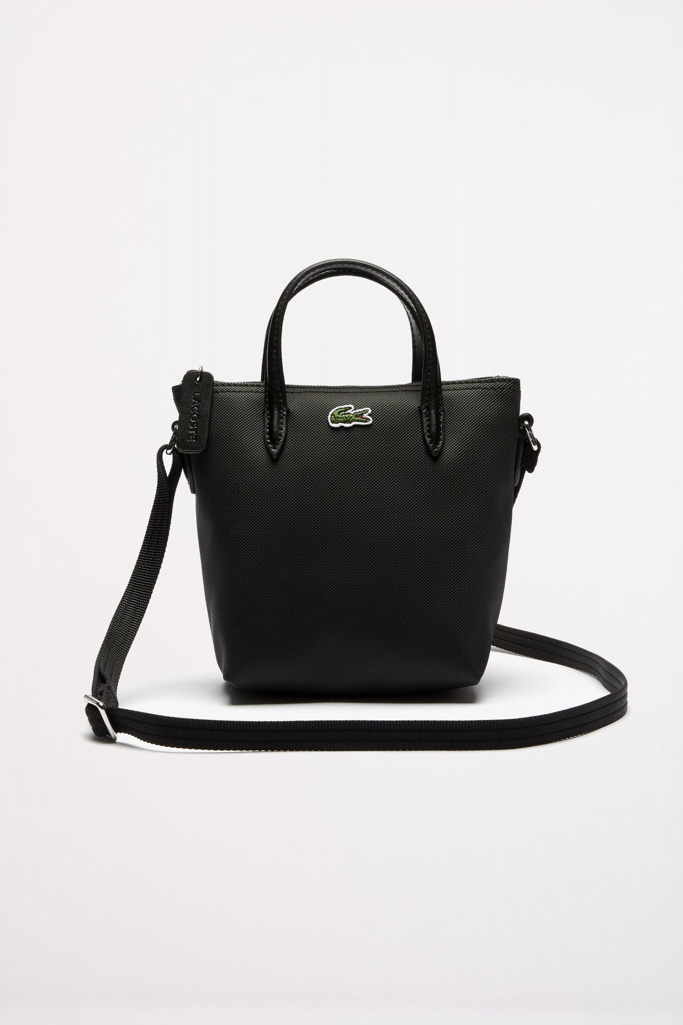 LACOSTE CONCEPT TOTE MIN en color NEGRO (1)