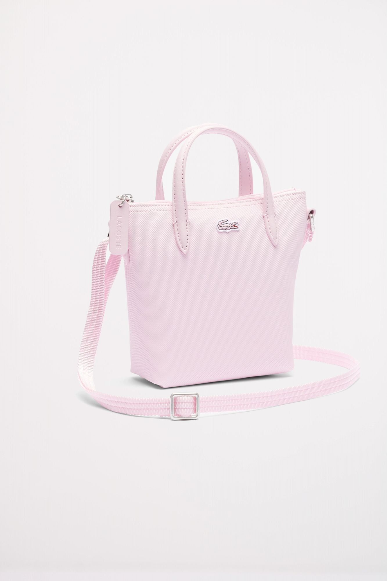 LACOSTE CONCEPT TOTE MIN en color ROSA (2)