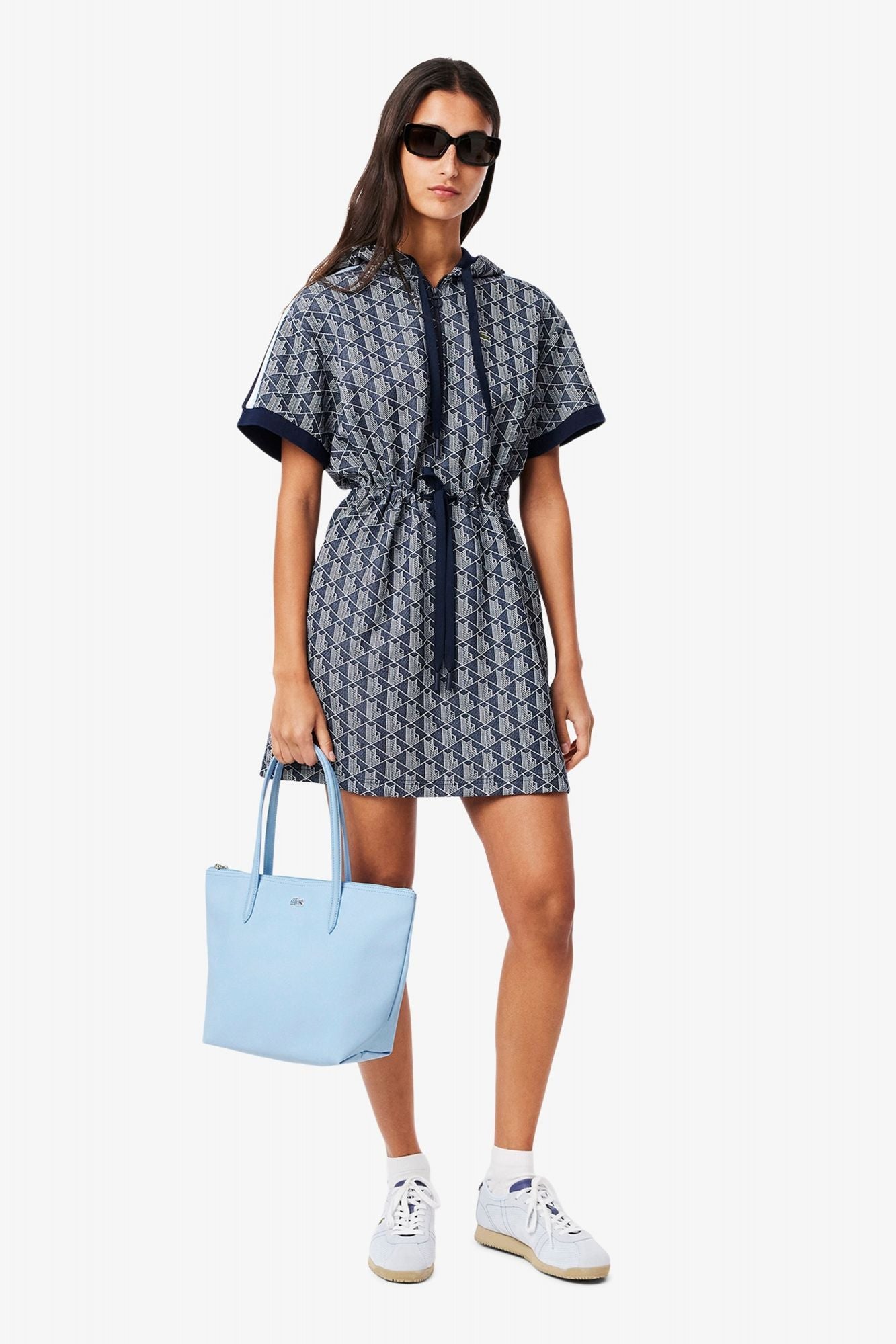 LACOSTE  L.12.12 CONCEPT SMALL SHOP en color AZUL (3)