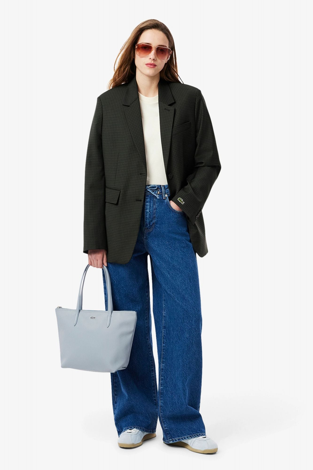 LACOSTE  L.12.12 CONCEPT SMALL SHOP en color AZUL (3)