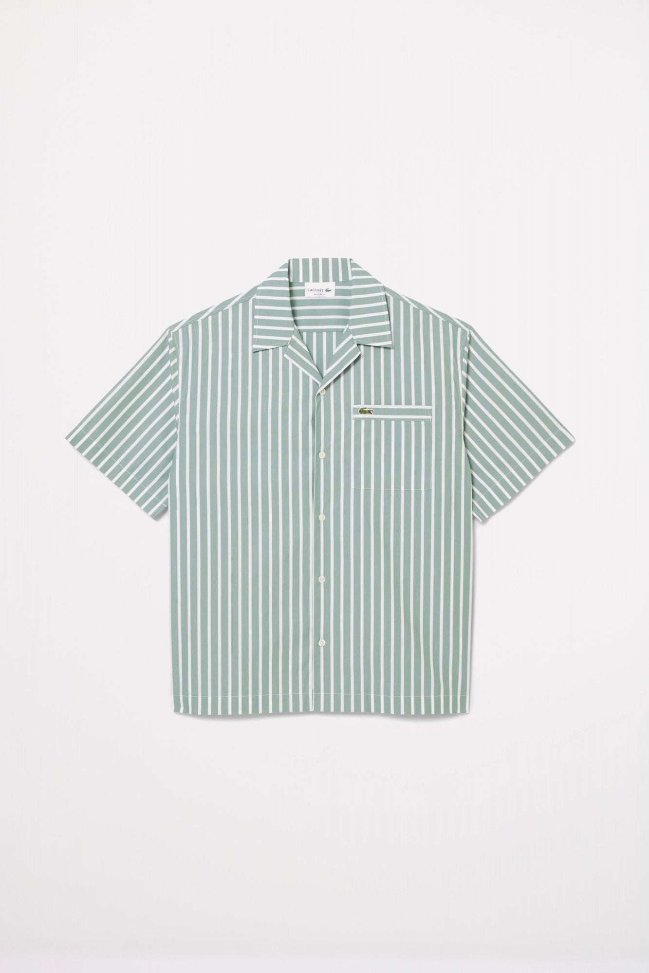 LACOSTE SLEEVED CASUAL SHIRT en color VERDE (2)