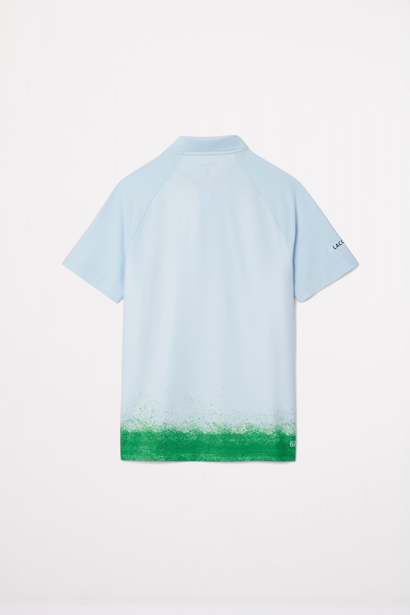 LACOSTE  SHORT SLEEVED RIBBED COLLAR en color AZUL (3)