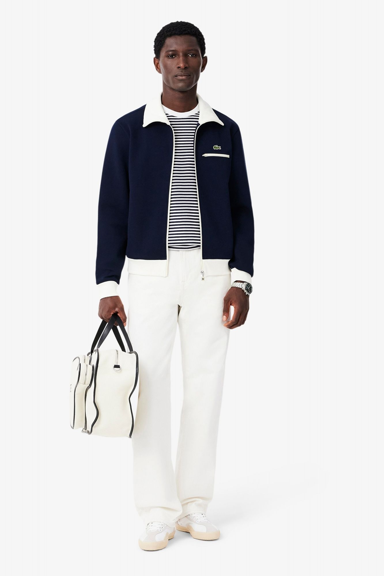 LACOSTE TEE-SHIRT en color AZUL (4)