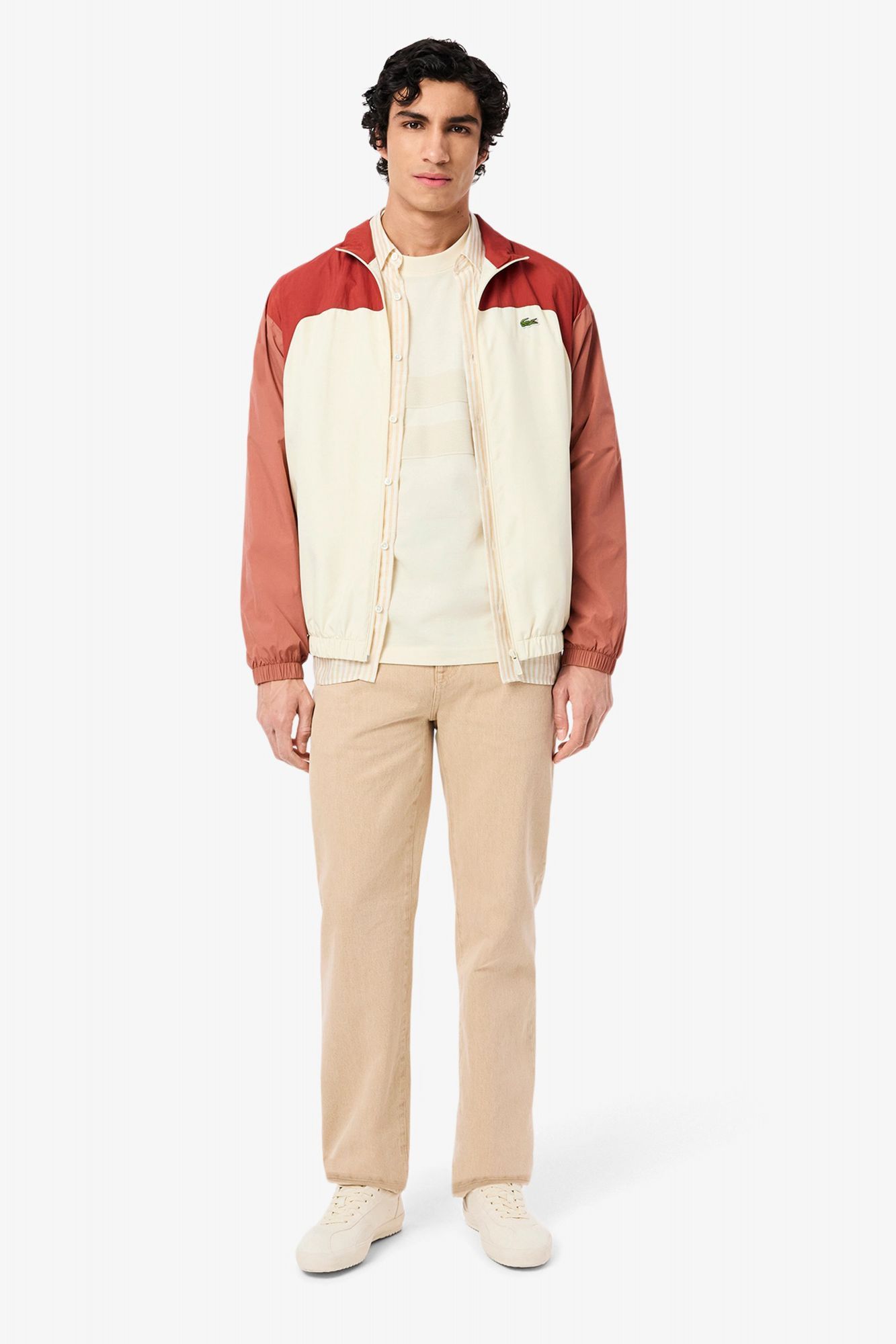 LACOSTE TEE-SHIRT en color BEIS (4)