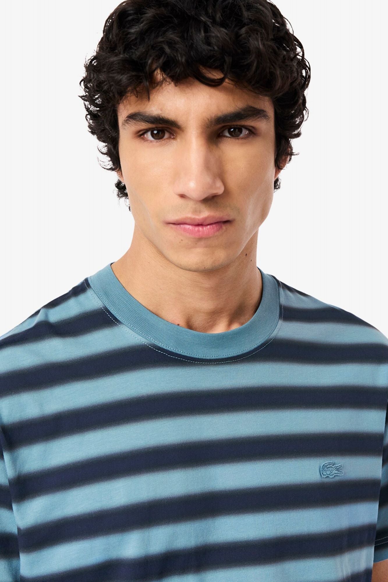 LACOSTE TEE-SHIRT en color AZUL (2)