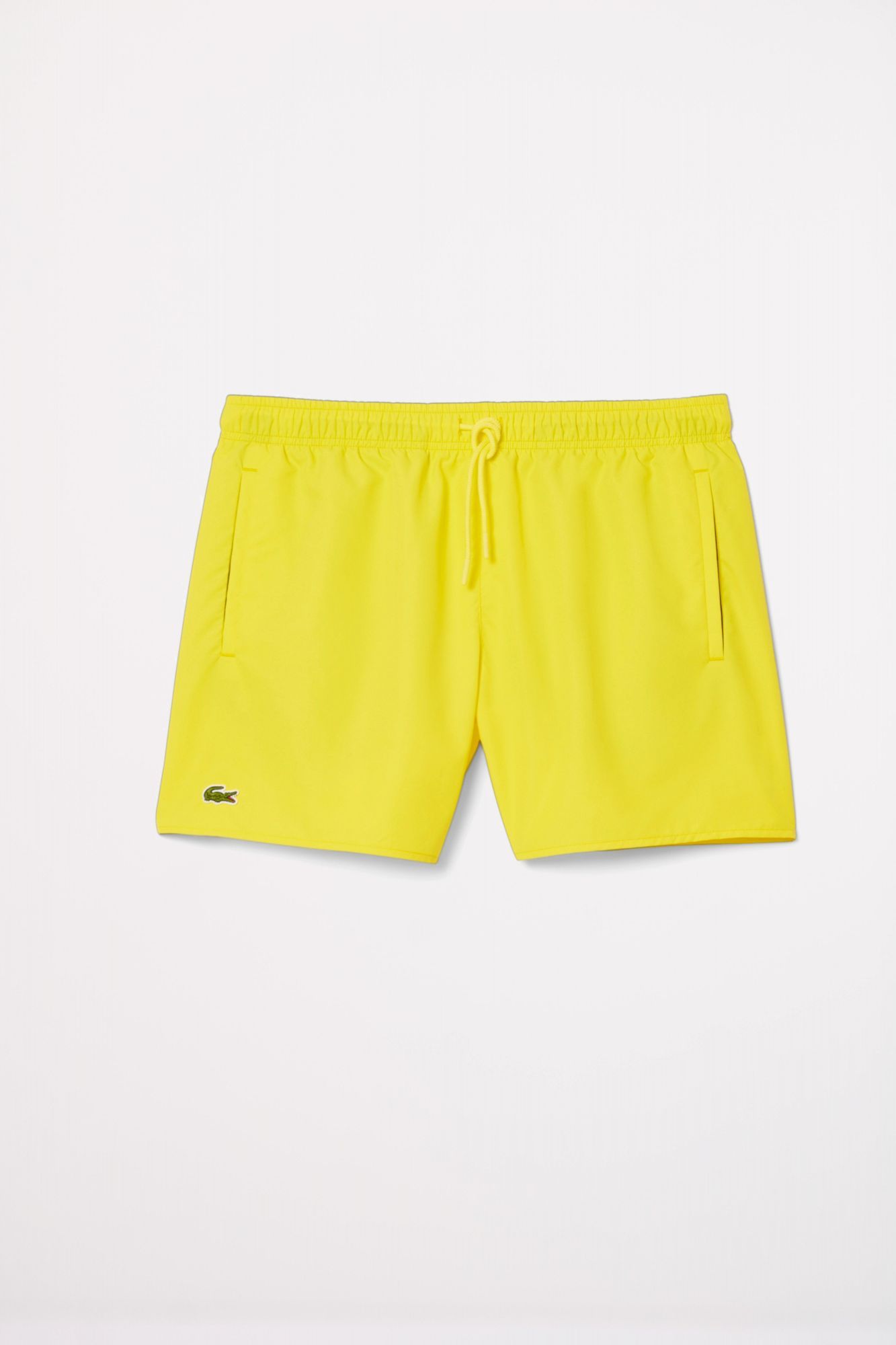 LACOSTE SLEEVED RIBBED COLLAR en color AMARILLO (2)