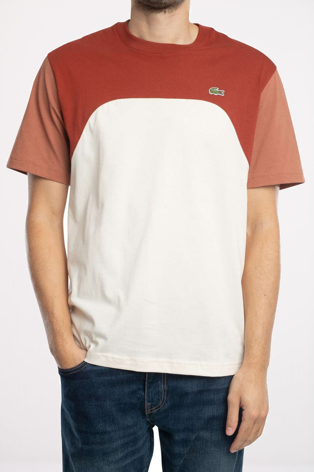 LACOSTE TEE-SHIRT en color BURDEOS (1)