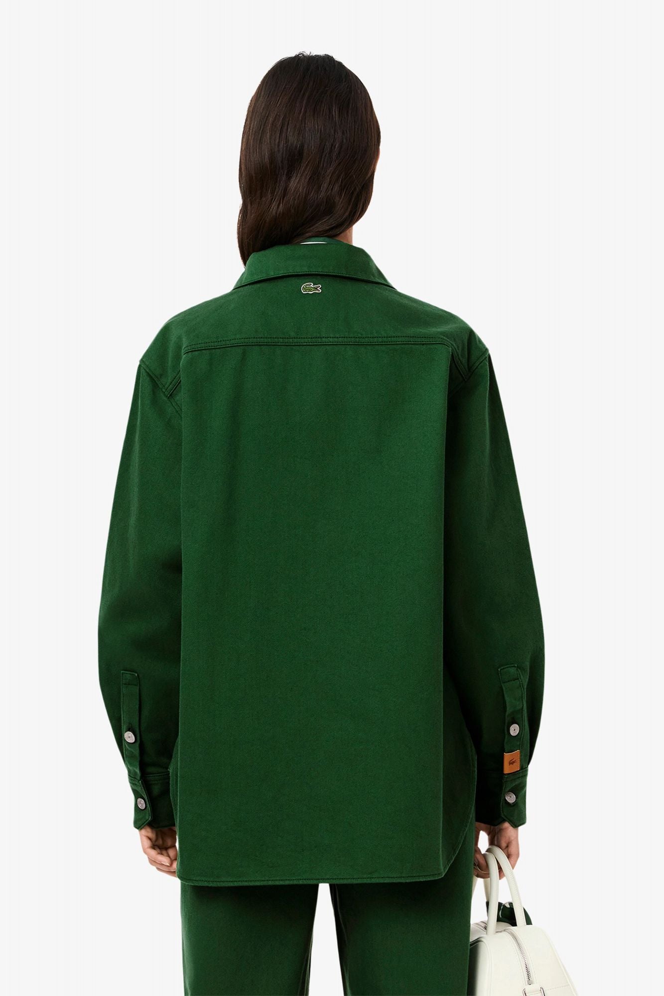 LACOSTE  BLOUSON  en color VERDE (3)