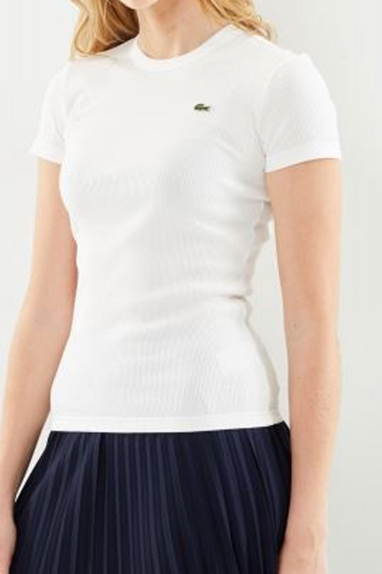 LACOSTE TEE-SHIRT en color BLANCO (4)