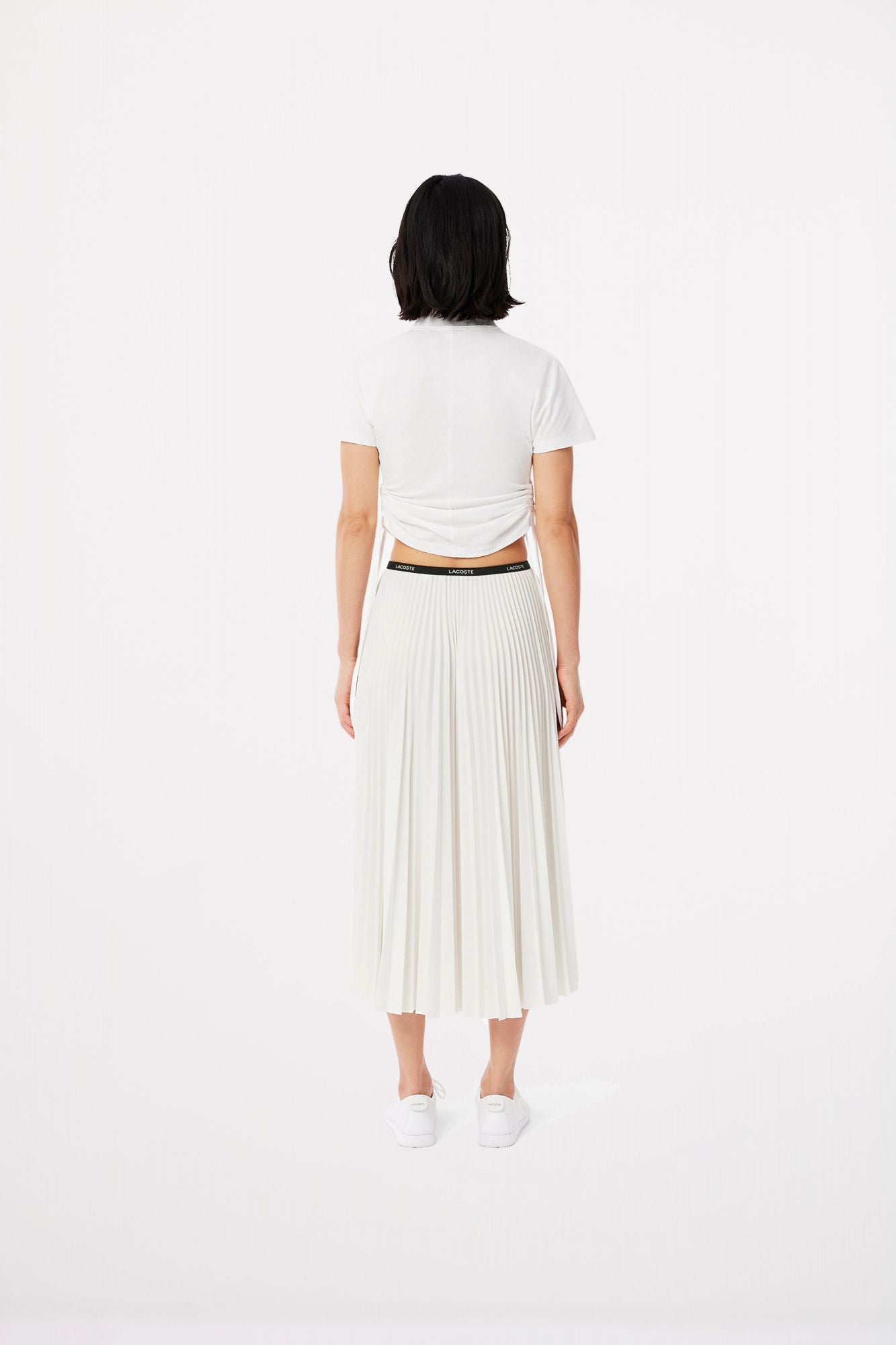 LACOSTE SKIRT en color BLANCO (3)
