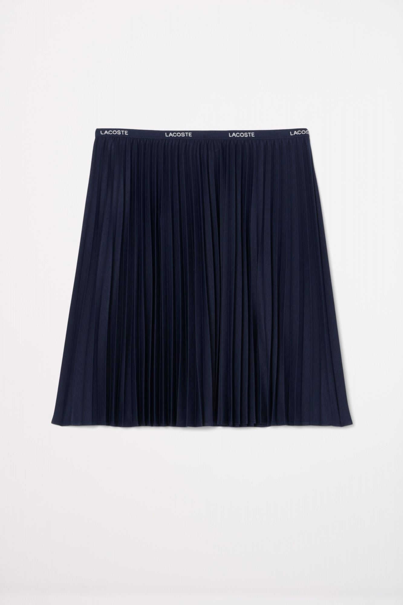 LACOSTE PLEATED MINI SKIRT en color AZUL (2)