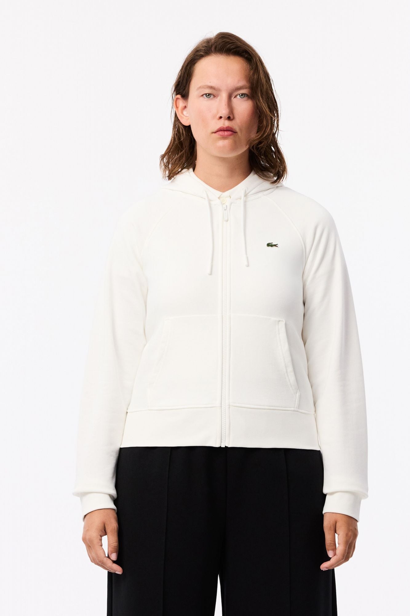 LACOSTE SF9213 SWEATSHIRT en color BLANCO (1)